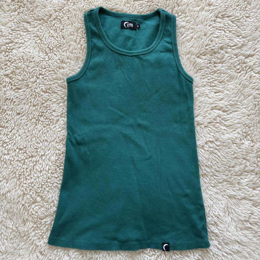 Zyia Active Women's Teal Tank Top - Size S